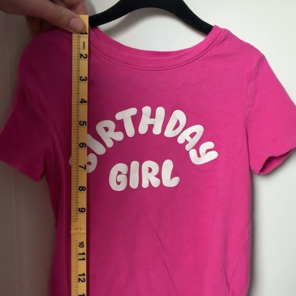 Old Navy Toddler Girl Birthday Girl Graphic T-Shirt_K38 - Picture 4 of 7